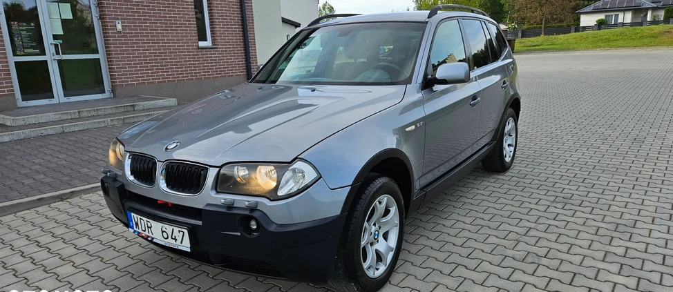 BMW X3 cena 21900 przebieg: 295800, rok produkcji 2004 z Wyrzysk małe 154